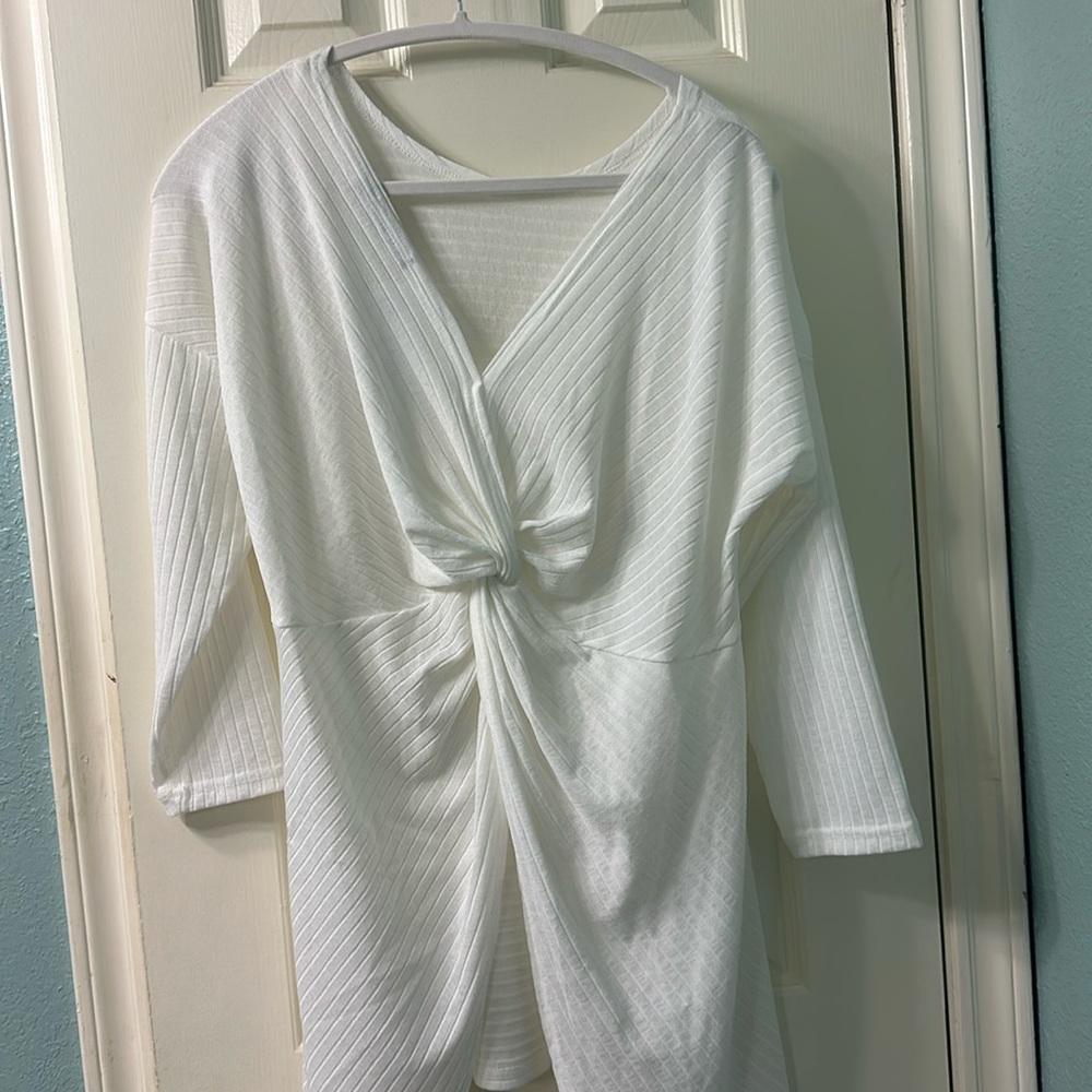 White long shirt